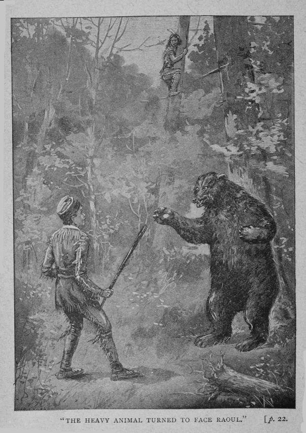 "THE HEAVY ANIMAL TURNED TO FACE RAOUL." <I>p</I>. 22.