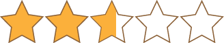rating 2.6 stars